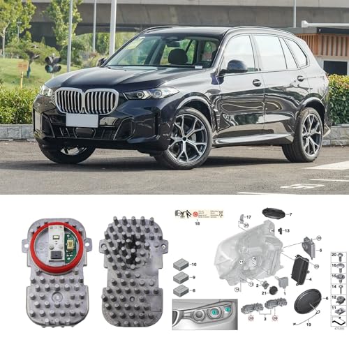 Bomunik Headlight LED DRL Light Angel Eye Module For BMW 2008-2017 E80 E92 E93 F06 F32 F33 328i 335i 335is 428i 430i 435i 440i 640i 650i M3 M4 M6 Replacement number # 63117263051 - Image 2