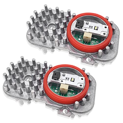 Bomunik Headlight LED DRL Light Angel Eye Module For BMW 2008-2017 E80 E92 E93 F06 F32 F33 328i 335i 335is 428i 430i 435i 440i 640i 650i M3 M4 M6 Replacement number # 63117263051 - Image 1