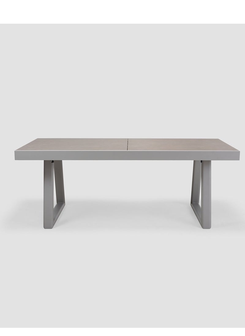 AL HUZAIFA FURNITURE Club Outdoor Extension Dining Table  - Image 1