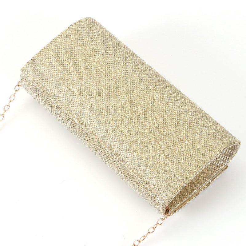 Clutch Bag Women'S Evening Bag Colorful Shiny Pleated Evening Bag Round Bottom Messenger Bag - Image 5