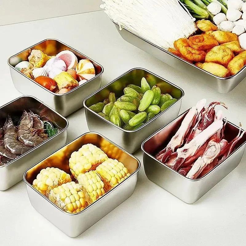 Refrigerator storage box set of 12 - Image 4