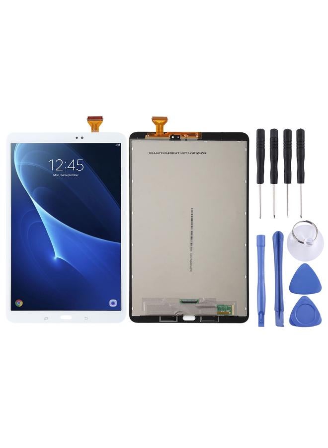 erorex Replacement LCD Screen for Galaxy Tab A 10.1 / T580 with Digitizer Full Assembly White - Image 1