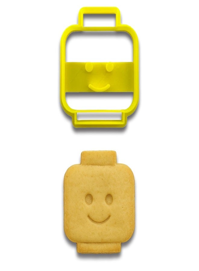 Mighty Gadget MG Detailed Block Head Cookie Cutter 3-1/2 Inches - Image 2