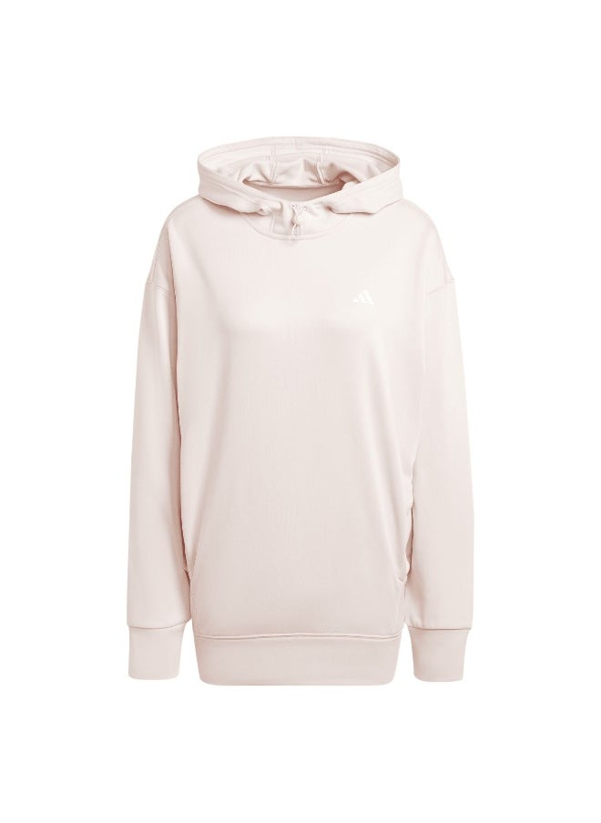 Adidas adidas W Gg Hd Swt Pink Training Sweatshirts 2XS  - Image 1