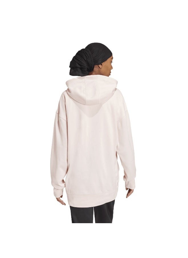 Adidas adidas W Gg Hd Swt Pink Training Sweatshirts 2XS  - Image 5