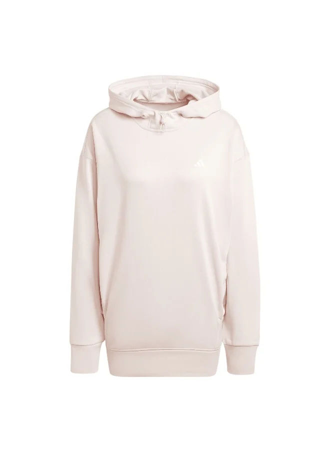Adidas adidas W Gg Hd Swt Pink Training Sweatshirts 2XS