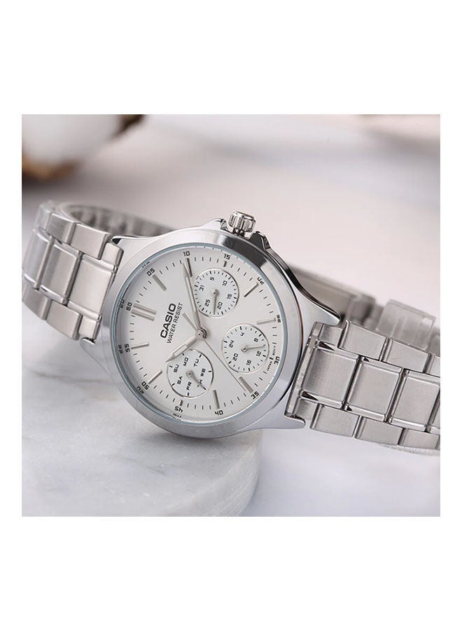 CASIO Stainless Steel Analog Watch LTP-V300D-7AUDF - Image 2
