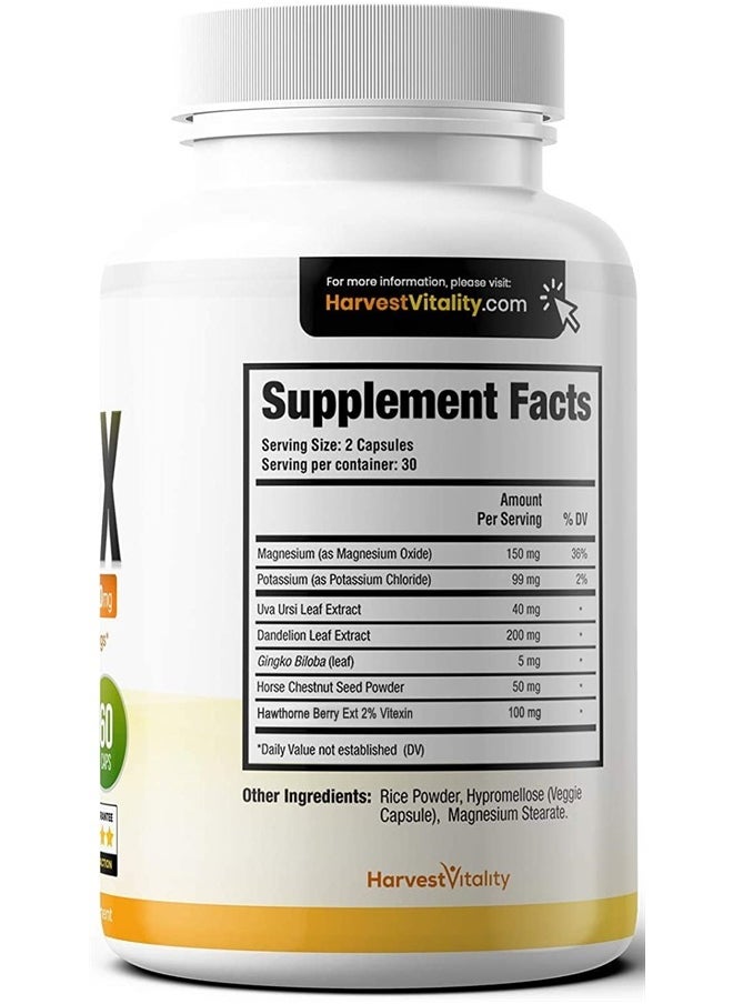 Harvest Vitality - Swollen Feet and Ankles? Lipitrex Helps Reduce Swelling in Legs and Feet from Water Retention, Edema, & Slows Your Ankles from Swelling - Best for an Ankle That is Swollen, Swollen Foot, Edema in Leg - Image 1