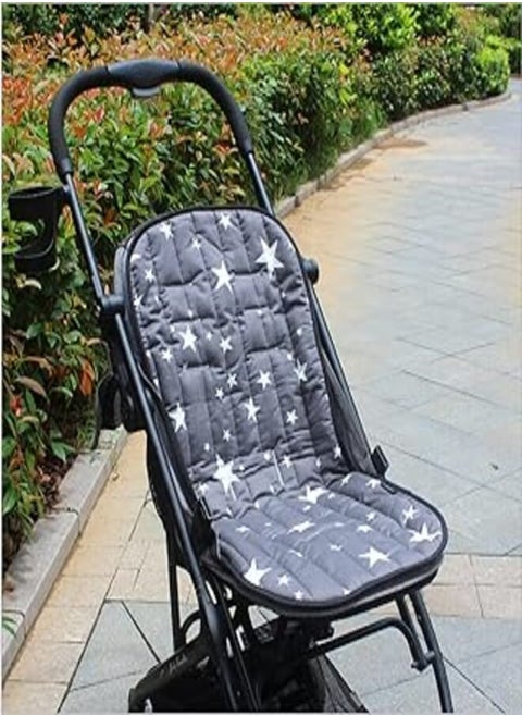 Pushchair Cushion Universal Seat Cushion Child Baby Mattress Changing Mat Breathable Cotton Soft Portable Insert Cushion Reducers Support High Chair Prams Pushchair