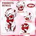 Haull 18 Pcs Valentine Heart Shaped Stuffed Animals Dogs Bulk Gifts 4 Mini Plushies Soft Small Cute Dogs Toys for Kids Adults Party Favors Home - Image 4