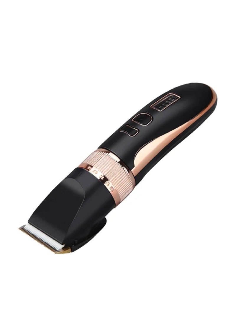 Sanford مقص شعر قابل لإعادة الشحن أسود/ذهبي - Image 2
