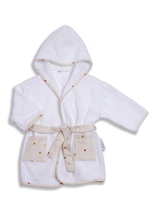 Gloop! Bath Robe Colored Confetti 0-12 months - Image 1