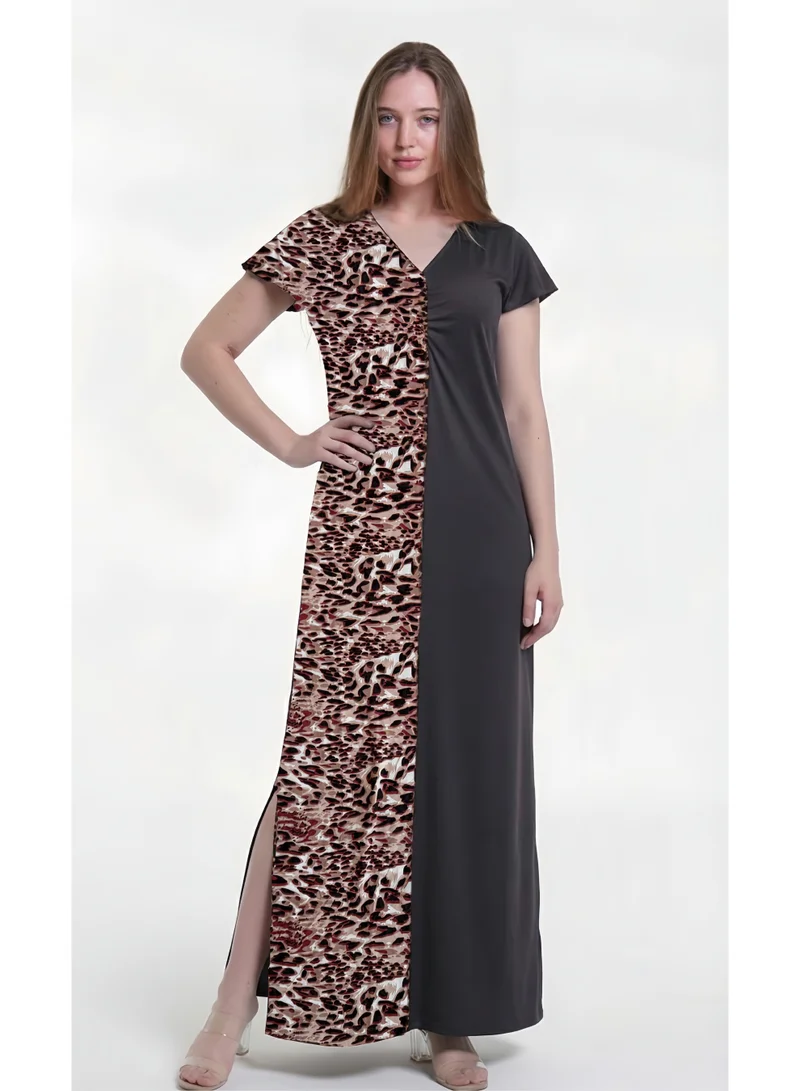 Women Printed cotton dress - Home Wear