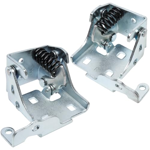 AA Ignition Front Left Driver Side Lower Door Hinge - Compatible with Chevy, GMC & Cadillac Vehicles -2007-2014 Silverado 1500, Tahoe, Sierra, 3500, Suburban, Yukon, XL - Replaces 20969645, 15877405, 15824876 - Image 1