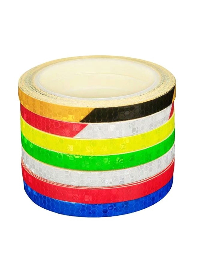 NIBEMINENT 7-Piece Cool Change Bicycle Reflective Stickers Set - Image 1