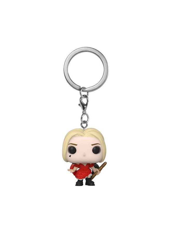 Funko Pop! Keychain: The Suicide Squad Harley (Damaged Dress) - Image 2