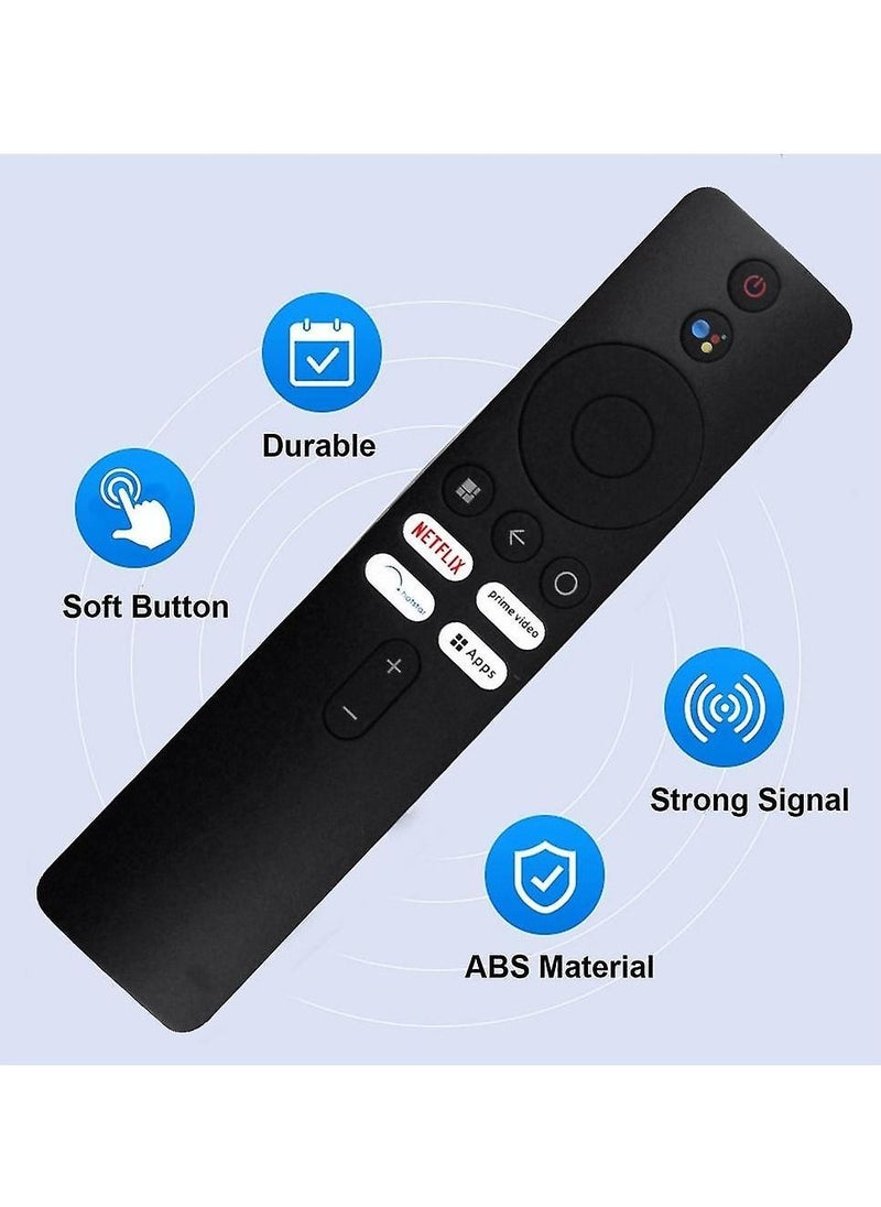 جهاز التحكم عن بعد Mi للتلفزيون الذكي الذي يعمل بنظام Android 4K Led UHD HD مع ميزة Bluetooth وأمر صوتي مناسب لجهاز التحكم عن بعد في التلفزيون Xiaomi Redmi