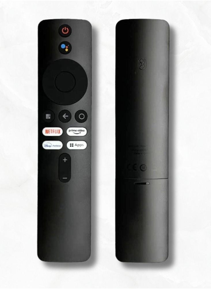 جهاز التحكم عن بعد Mi للتلفزيون الذكي الذي يعمل بنظام Android 4K Led UHD HD مع ميزة Bluetooth وأمر صوتي مناسب لجهاز التحكم عن بعد في التلفزيون Xiaomi Redmi