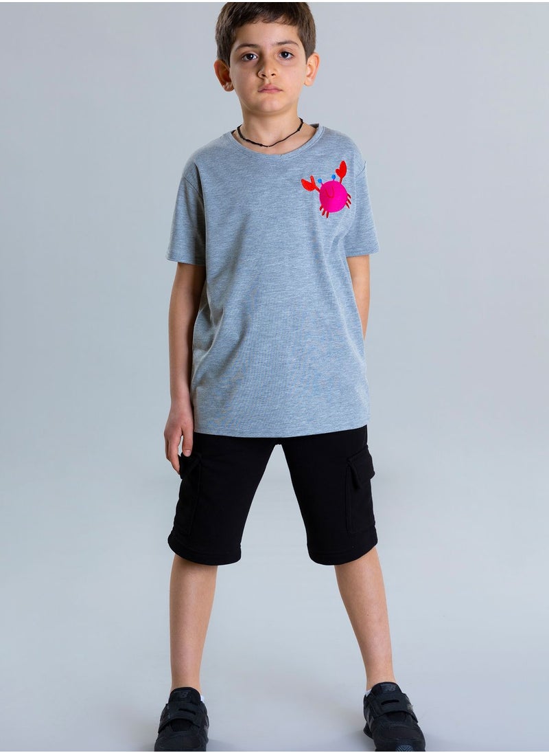 Pear Concept - Kids Embroidered T-Shirt - Image 1