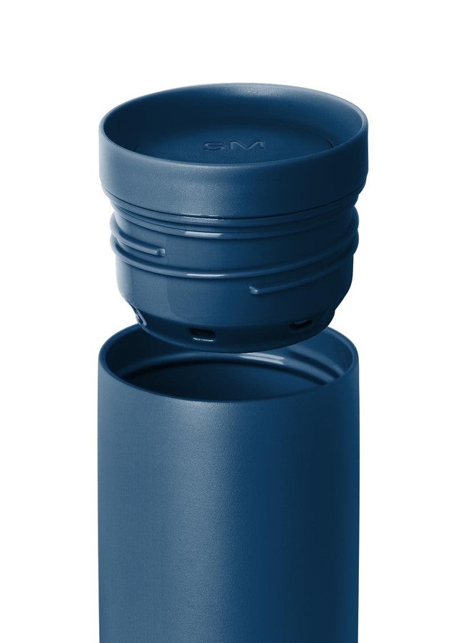 Simple Modern Travel Coffee Mug Tumbler with 360° Lid | Ceramic-Lined Insulated Stainless Steel Cold Brew Iced Coffee Cup Thermos | Gifts for Women Men Her Him | Voyager Signature | 12oz | Slumberland - Image 3