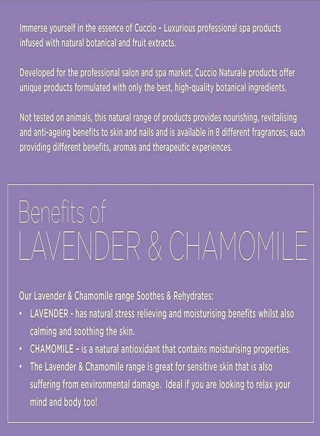 Cuccio Full Hand Treatment - Cuticle Oil 2.50 Oz and Butter Blends Moisturizing Scented Body Cream, 8 Oz (Lavender) - Image 4