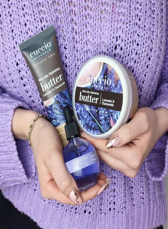Cuccio Full Hand Treatment - Cuticle Oil 2.50 Oz and Butter Blends Moisturizing Scented Body Cream, 8 Oz (Lavender) - Image 5