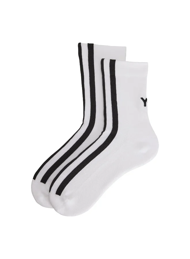 Adidas Adidas Y-3 STRP SOCK White FASHION Socks FOR MEN & WOMEN 8.5 - 10