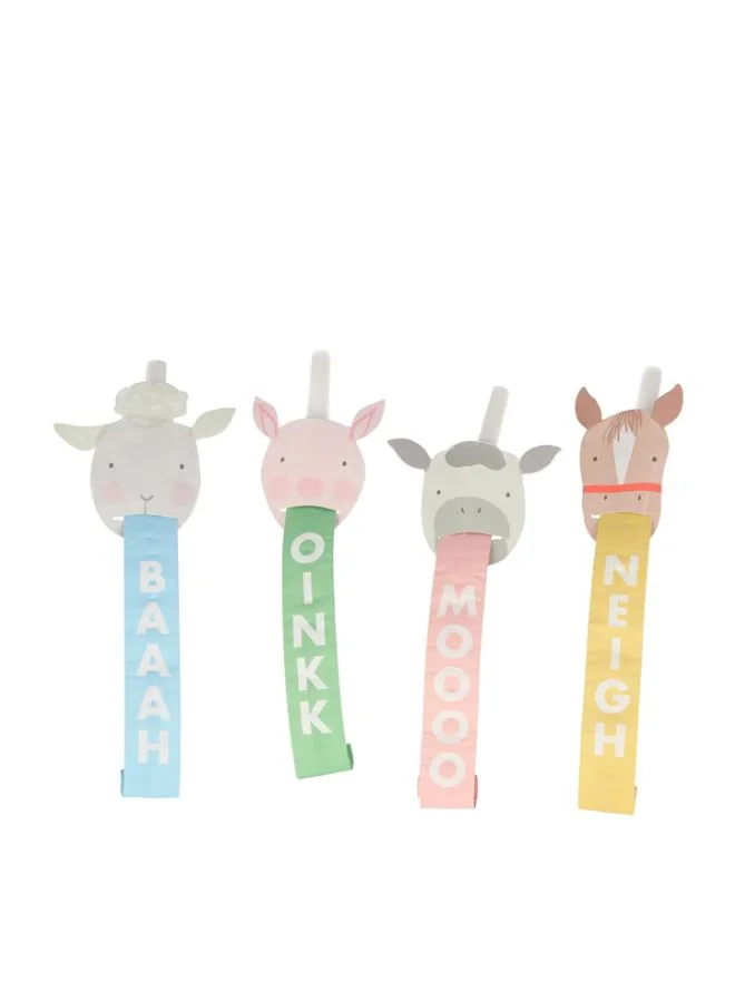 Meri Meri On the Farm Party Blowers