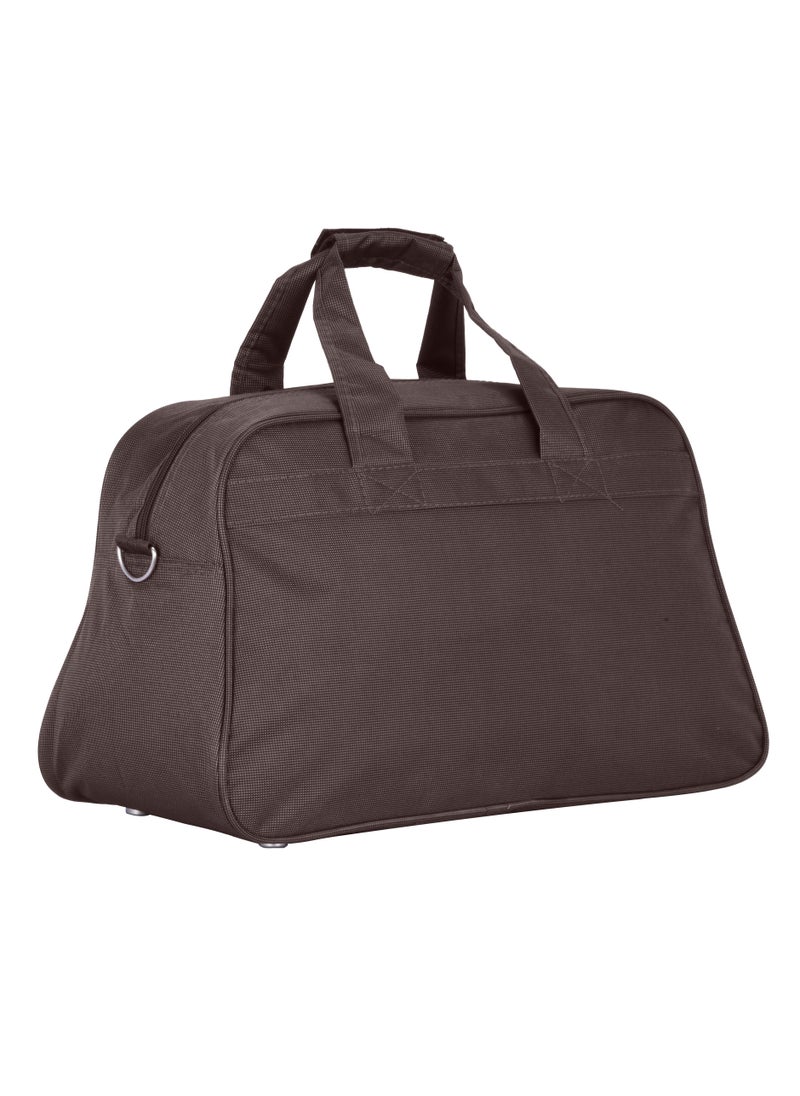 SENATOR - Travel Duffle Bag for Unisex Lightweight Nylon Bag Multi Pocket Water & Scratch Resistant Adjustable Shoulder Strap Weekend Bag Convenient Carry On Luggage for Camping Training 48L Brown EA218 - Image 1