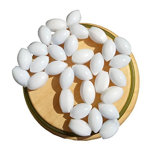 BBTCTY Magnetic Stirrer Stir Bar PTFE Magnetic Mixer Stir Bars (6x10mm, Olive Shape, 10pcs) - Image 1