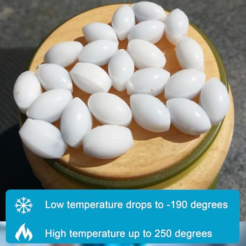 BBTCTY Magnetic Stirrer Stir Bar PTFE Magnetic Mixer Stir Bars (6x10mm, Olive Shape, 10pcs) - Image 4