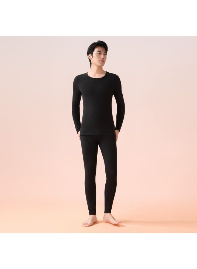 NIBEMINENT Basic Men's Winter Thermal Underwear Casual Soft Elastic Autumn Thickened Set for Men  Thermal Clothing Plus Size - Image 1