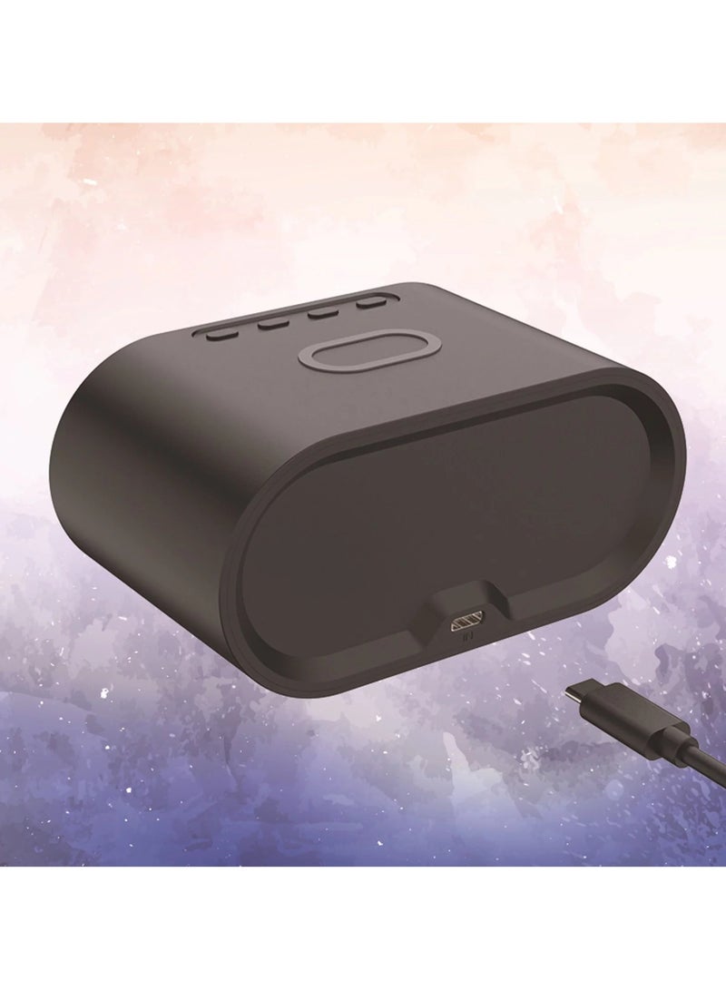 Alarm Clock with Wireless Charging And Bedroom Bedside Clock with Dual Alarm - Image 4