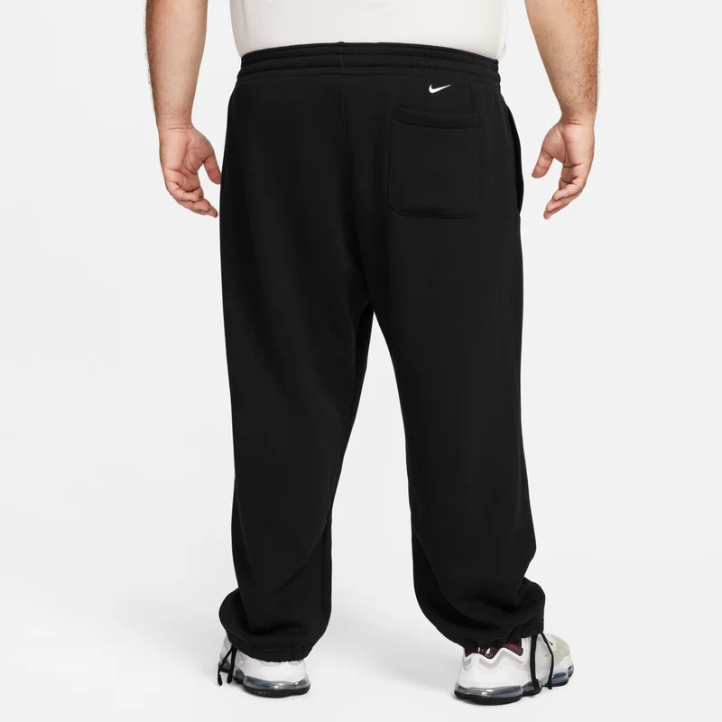 Nike black Men's LeBron Open Hem Fleece Trousers for Men | Best Price UAE