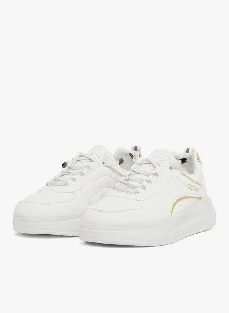 Styli Styli Court Lace Up Sneakers