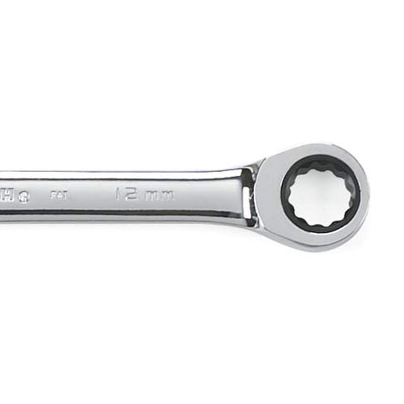 GEARWRENCH 12mm 12 Point Ratcheting Combination Wrench - 9112 - Image 5
