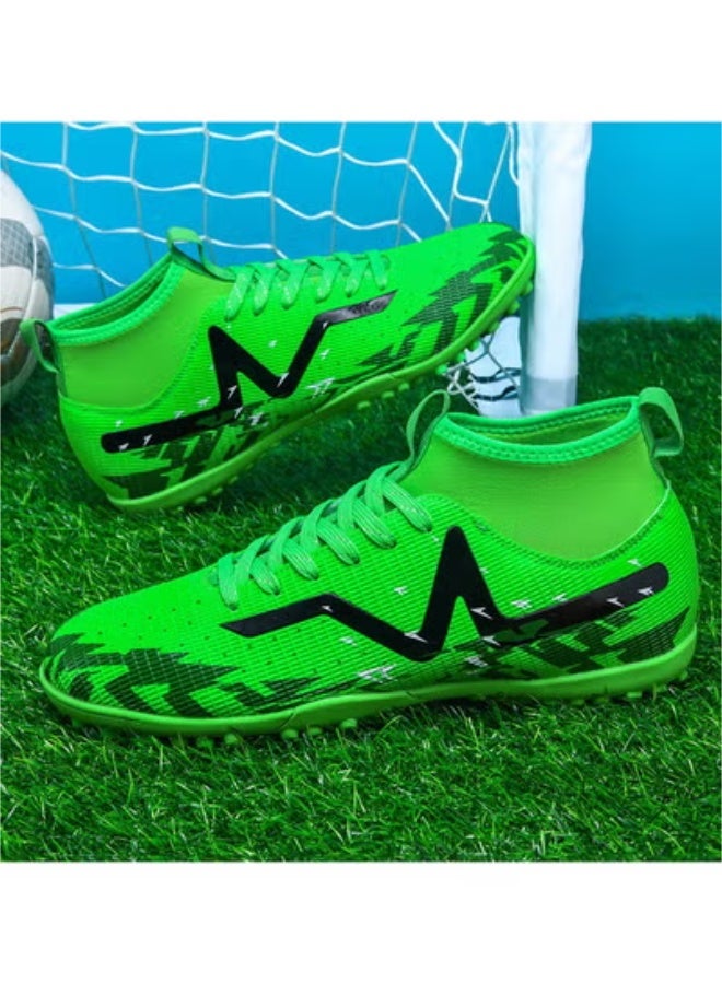 SKT Shiketro Hot Selling High Top Football Shoes New Style Youth Students Adult Sports Competition Training Shoes - Image 4