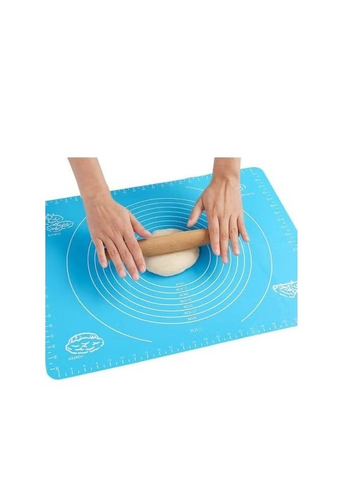 Silicone Mat for Kitchen Kneading Dough Baking Cooking Cake Pastry Non-Stick Dough Pads - Image 1