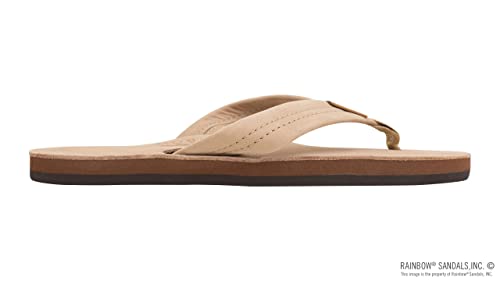 Rainbow Sandals Women Premium Leather Single Layer - Sierra Brown X-Large - Image 4