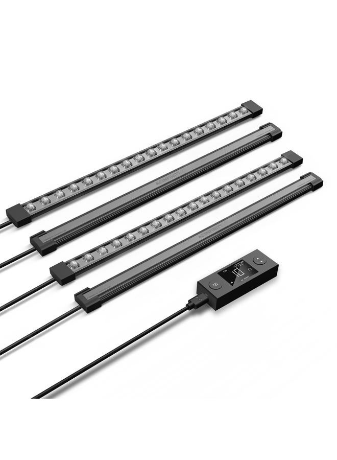 AC Infinity IONBEAM S16 16" Full Spectrum LED Light Bars, Deeper Penetration Samsung LM301H EVO Diodes and Digital Dimming Timer Dimmer, for Plants - Image 1