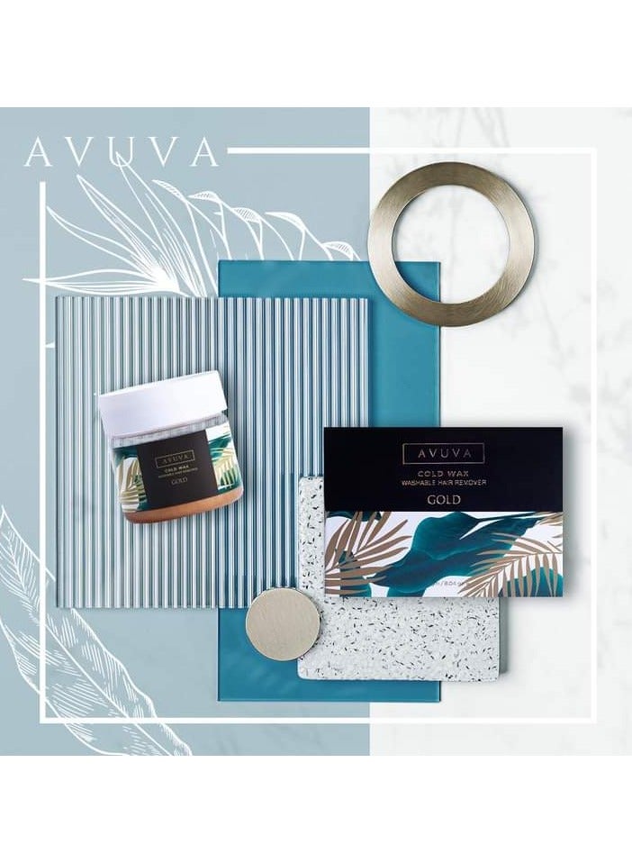 أفيفا شمع بارد لازالة الشعر ذهبي 228 جم - Image 5