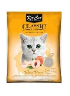Kit Cat Classic Clump White Peach Cat Litter 