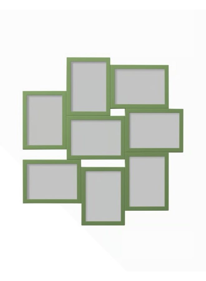 إطار صور مجمعة لثماني صور، أخضر، 13×18 سم - Image 1