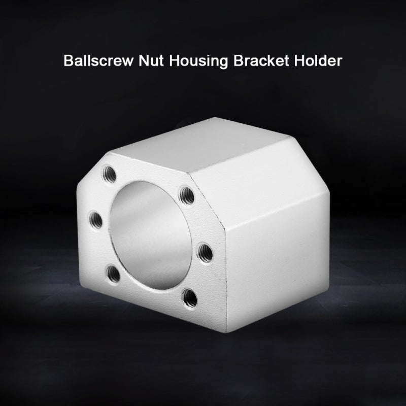 Ball Screw Nut Housing: 28mm Inside Diameter High-quality Aluminum Alloy Smooth-finished - Compatible With SFU1604 SFU1605 SFU1610 Ball Screws For CNC Lathes 3D Printing Linear Motion Systems - Image 4
