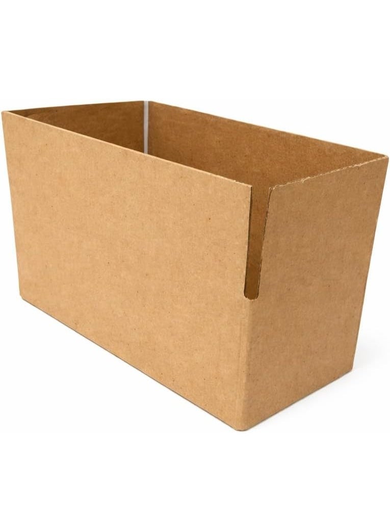 Premium Quality Durable 3-Ply Corrugated Cardboard carton Box - Perfect for Packing, Shipping and Storing Small Goods - 30cm x 15cm x 12cm (10)