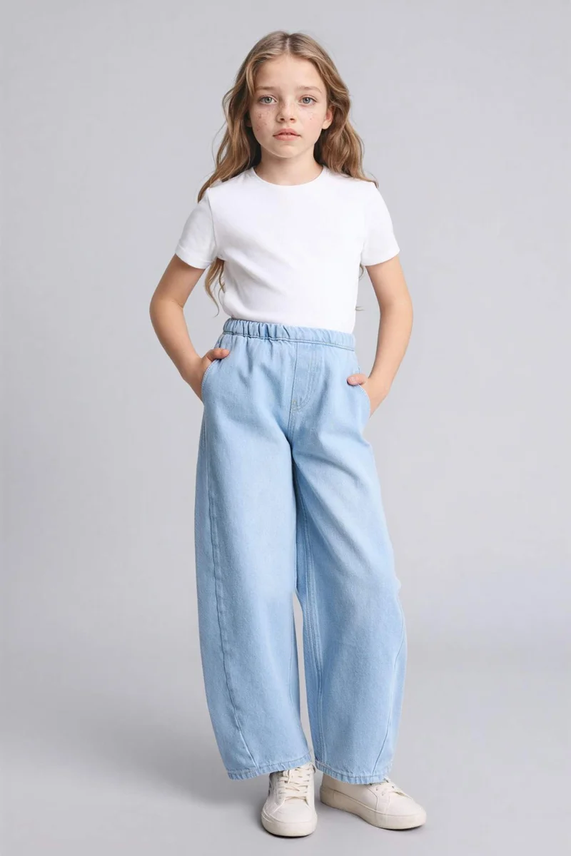 ديفاكتو Girl Balloon Fit Jeans