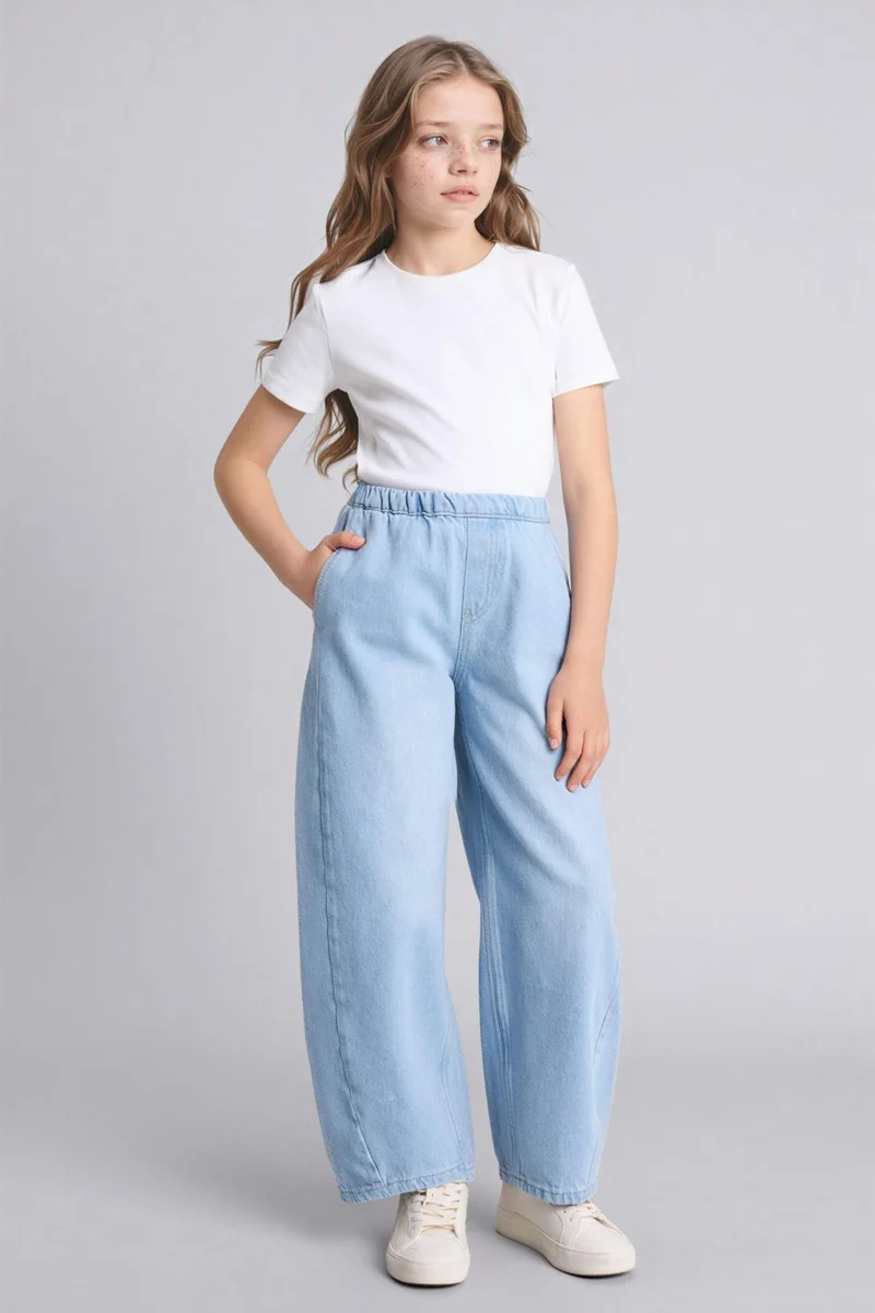 ديفاكتو Girl Balloon Fit Jeans