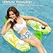 Jasonwell Inflatable Pool Float Chair 2Pack Floating Pool Chair Lounge Floats for Swimming Pool Water Chair Pool Lounger with Cup Holder Pool Toy Party Floaties for Adults - Image 4