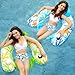 Jasonwell Inflatable Pool Float Chair 2Pack Floating Pool Chair Lounge Floats for Swimming Pool Water Chair Pool Lounger with Cup Holder Pool Toy Party Floaties for Adults - Image 3