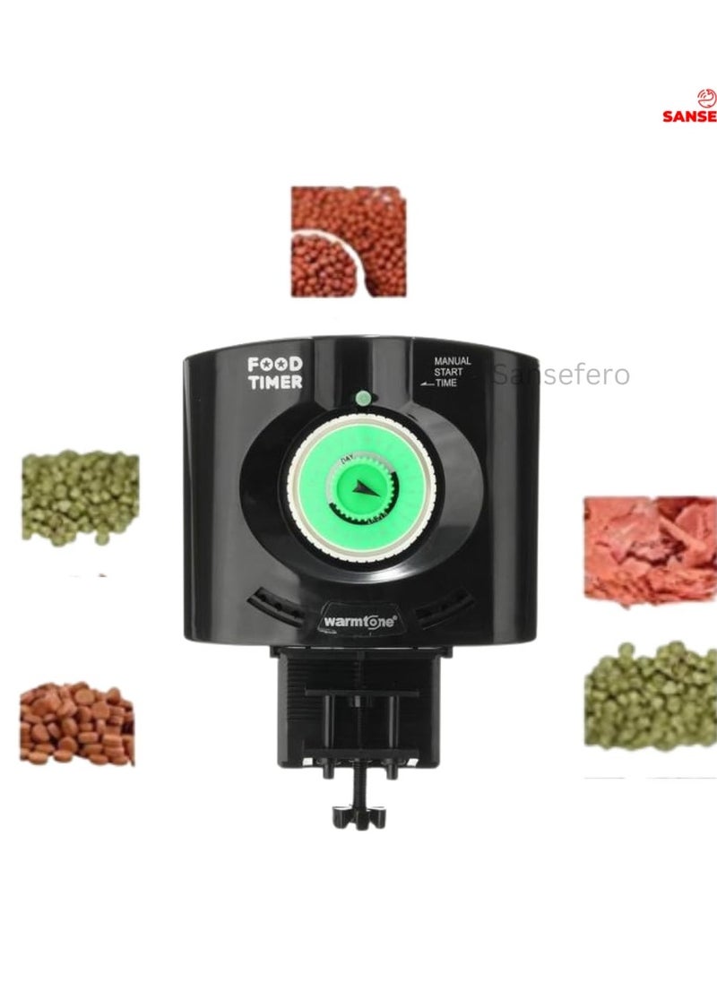 warmtone TAMAM AQUARIUM  Automatic Food Timer for Aquarium Fish Tank Pet Food Feeder WT 180 A  - Image 5
